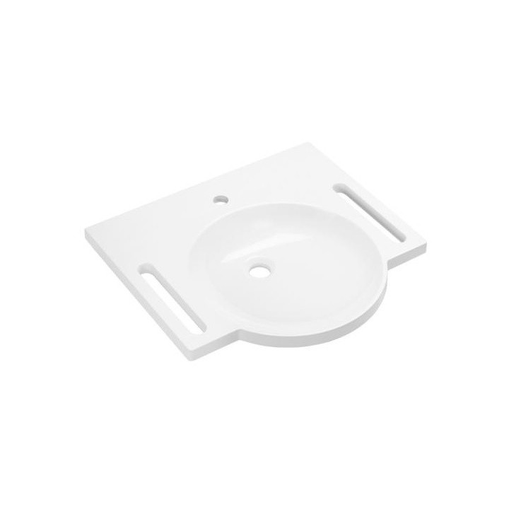 Umywalka Hewi wisząca, 60x55cm, biały
