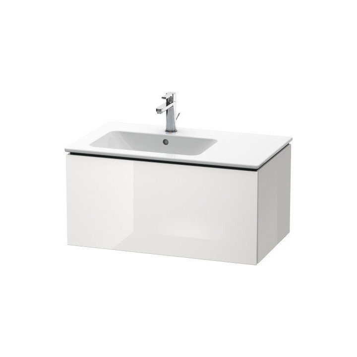 Szafka podumywalkowa Duravit L-Cube, wisząca, biały, wysoki połysk