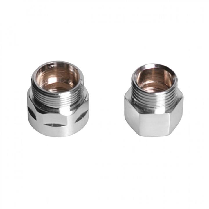 Adapter Terma do rur stalowych - 24x19 - chrom