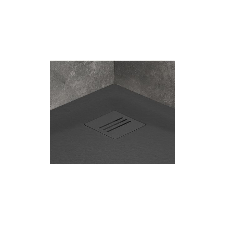 Kratka odpływowa Radaway Kyntos, antracyt