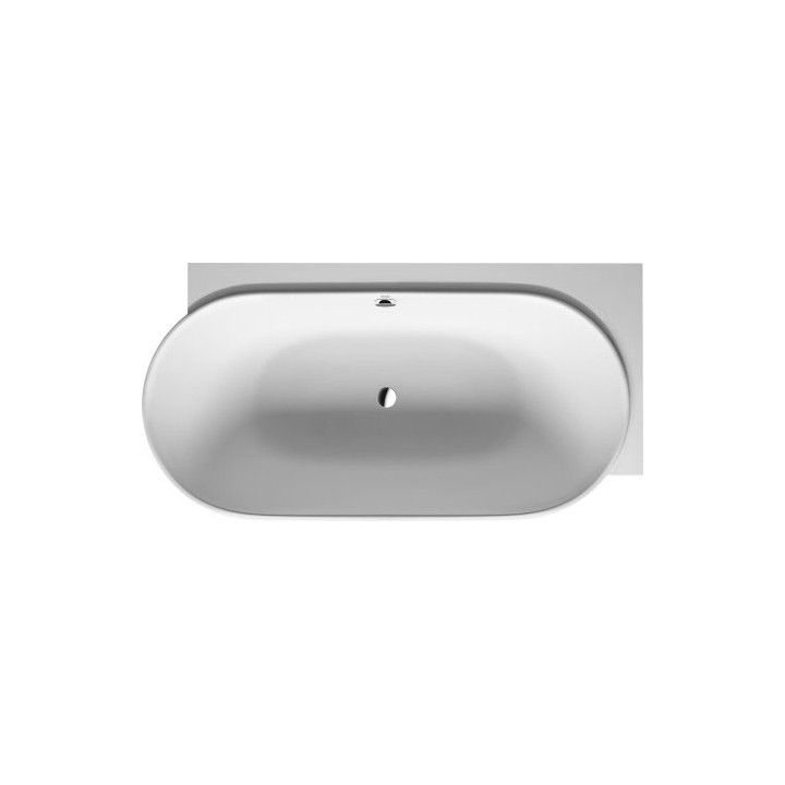 Wanna Duravit Luv, narożna prawa, z bezszwową obudową i nóżkami, biały