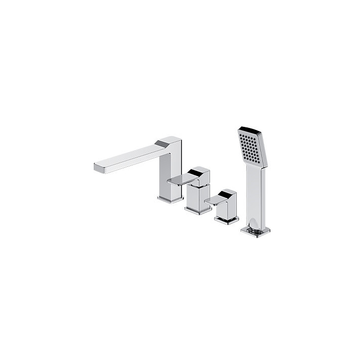 Bateria wannowa 4-otworowa Omnires Slide