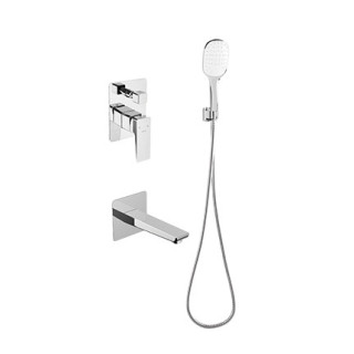 Zestaw wannowy podtynkowy Omnires Parma chrom