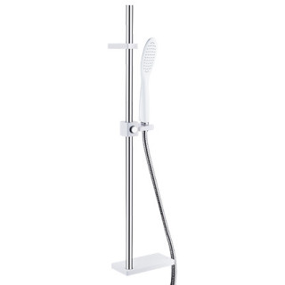 Zestaw prysznicowy suwany Omnires Siena chrom & biel