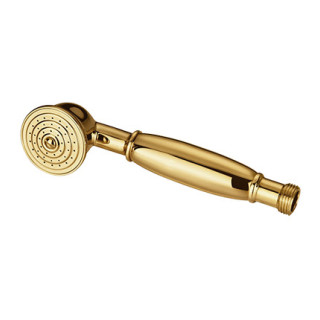 Słuchawka prysznicowa 1-funkcyjna Omnires Art Deco złoto