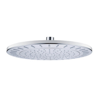 Deszczownica 1-funkcyjna Omnires Nevada 22,5 cm chrom & biel