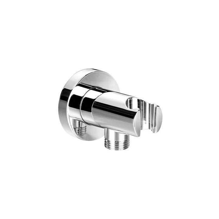 Przyłącze kątowe z uchwytem Omnires chrom