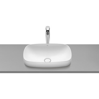 Umywalka blatowa Roca Inspira 55x37 cm biała