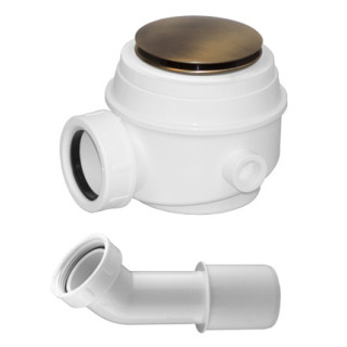 Syfon wannowo-brodzikowy Omnires chrom