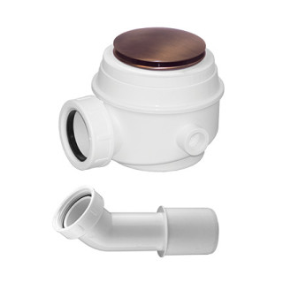 Syfon wannowo-brodzikowy Omnires chrom