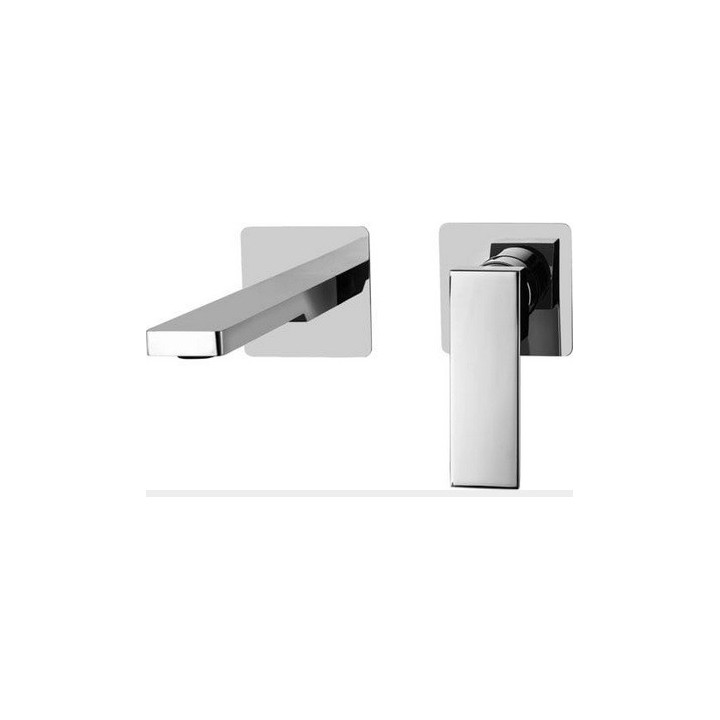 Bateria umywalkowa Paffoni Elle, podtynkowa, zespolona, 150mm, chrom