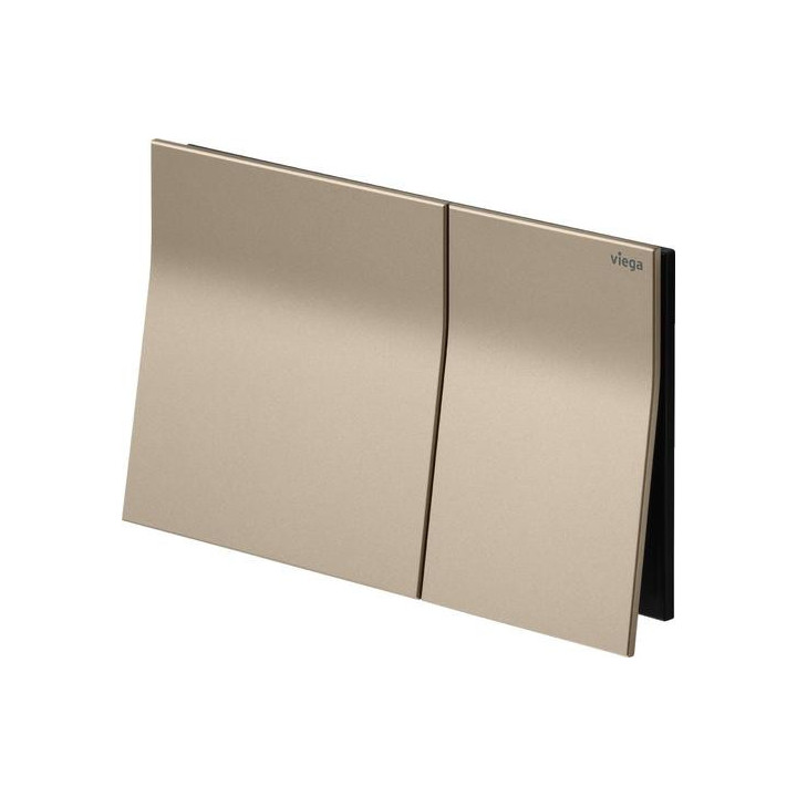 Przycisk WC Viega Prevista Visign for More 200, metalowe, miedź/złoty