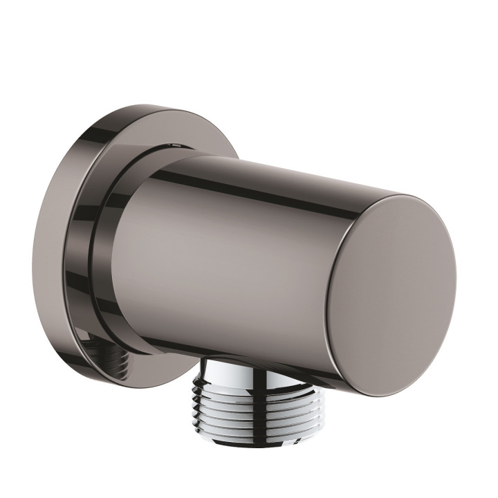 Kolanko przyłączeniowe Grohe Rainshower, ścienne, DN 15, polished nickel