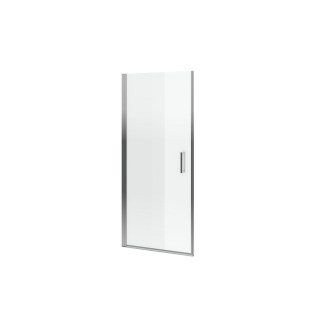 Drzwi prysznicowe Excellent Mazo 80x195 cm uchylne, profile chrom szkło przezroczyste