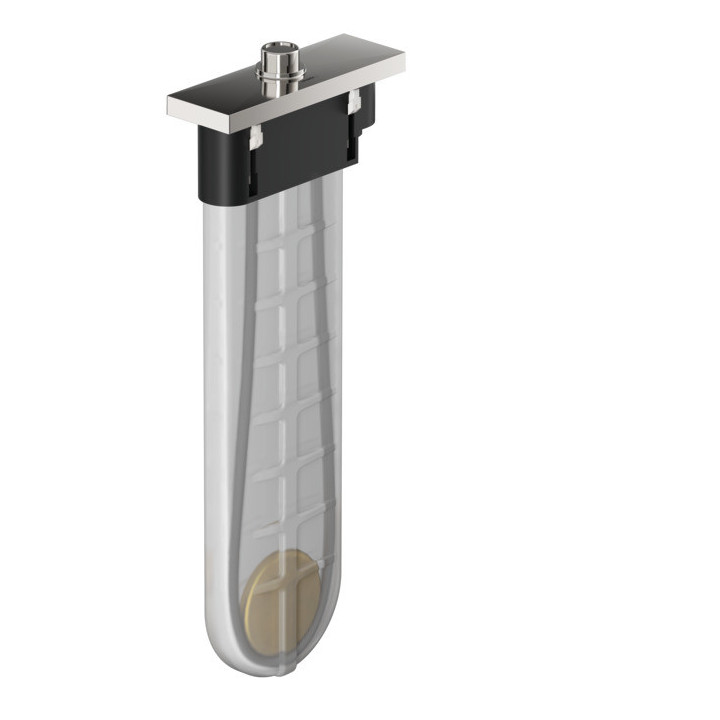 Hansgrohe sBox E, wąż 1,45m, prostokątna maskownica, chrom