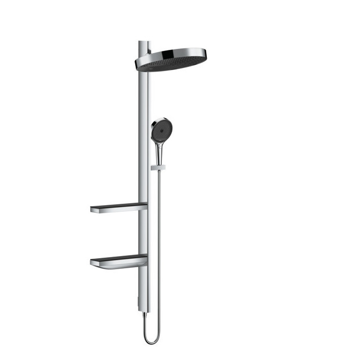 Komplet prysznicowy Hansgrohe Showerpipe Rainfinity 360 1jet, montaż podtynkowy, chrom