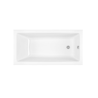 Wanna prostokątna Excellent Wave Slim 160x80 cm akrylowa, biała