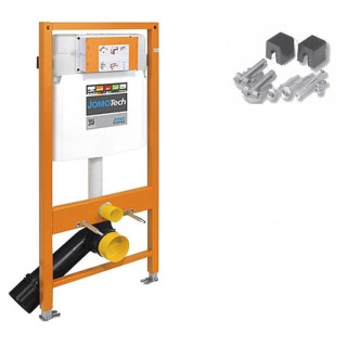 Stelaż podtynkowy WC JomoTech, wysokość montażowa 1120mm, wsporniki w zestawie