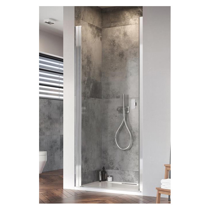 Drzwi prysznicowe Radaway Nes KDS II 120, lewe, 1200x2000mm, srebrny profil