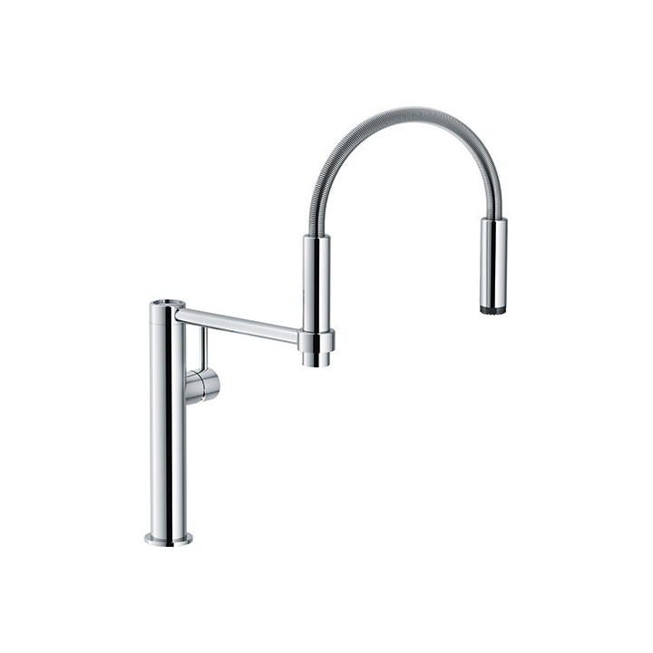 Bateria zlewozmywakowa Franke Pescara 360, wyciągana wylewka, chrom