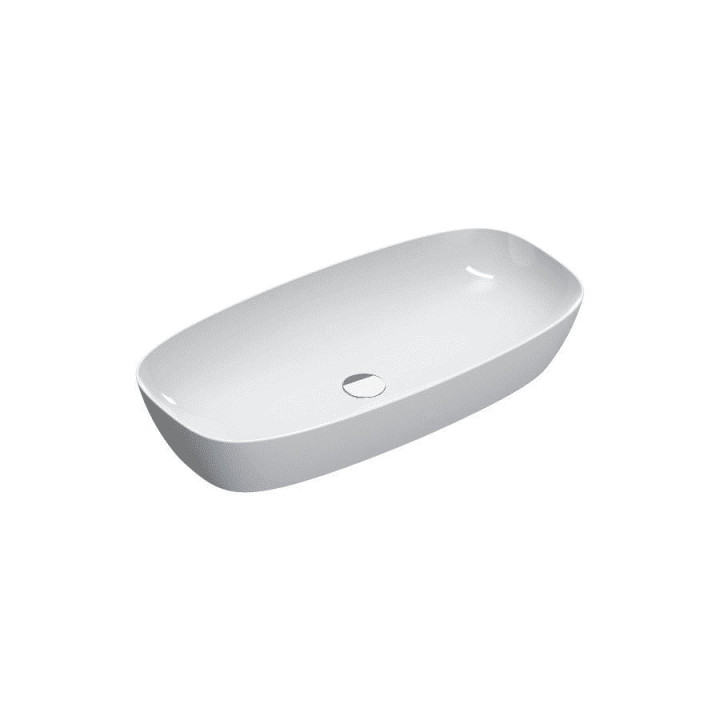 Umywalka stawiana na blat Catalano Green Lux 80, bez przelewu, 80x40cm, biała