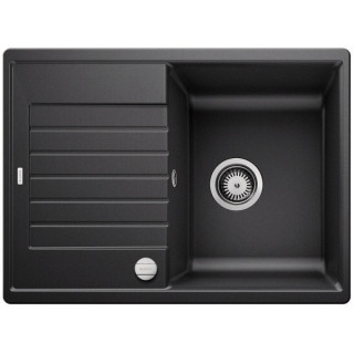 Zlewozmywak Blanco Zia 45 S Compact Silgranit Puradur, jednokomorowy, odwracalny, 68x50cm, antracyt