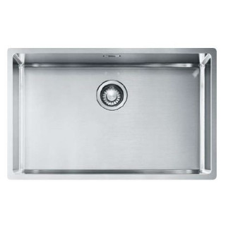 Zlewozmywak stalowy Franke BOX 210/160-68 - stal szlachetna jedwab