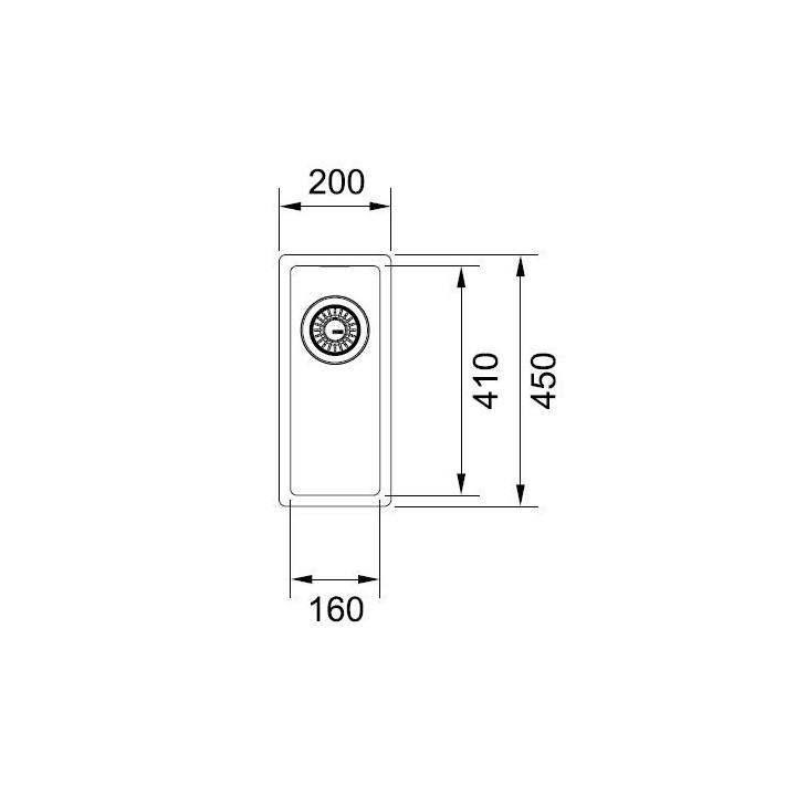 Zlewozmywak stalowy Franke BOX 210/110-16 - stal szlachetna jedwab