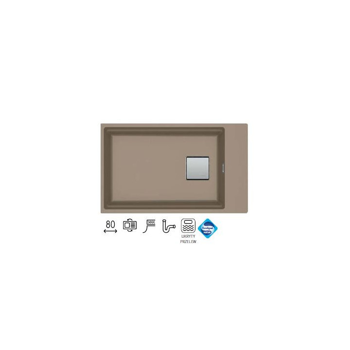 Zlewozmywak z Fragranitu Franke KANON 110-62 - biały polarny