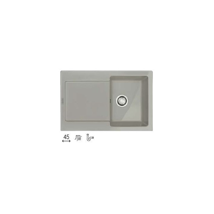 Zlewozmywak ceramiczny Franke MARIS 611-78 - onyx