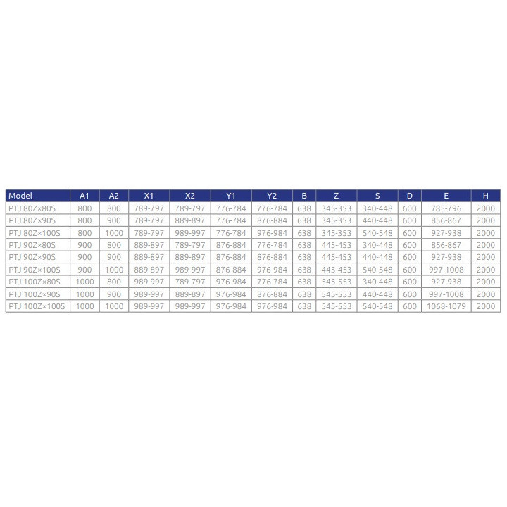 Część prawa kabiny Radaway Essenza Pro Gold KDD, 1000x2000mm, szkło przejrzyste, złoty profil