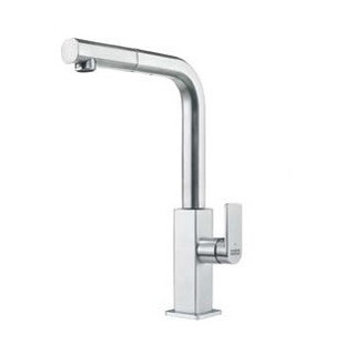 Bateria z wyciąganą wylewką Franke MYTHOS PULL-OUT - stal szlachetna