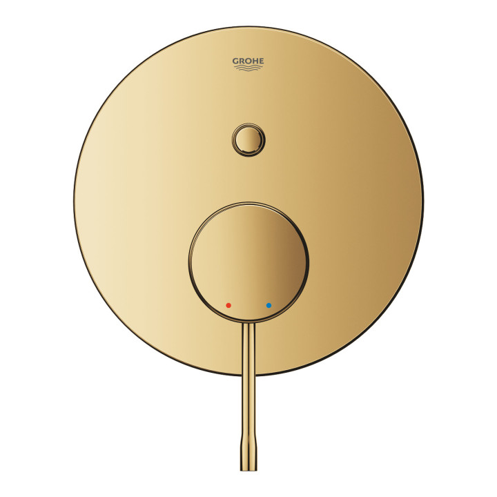 Bateria wannowa podtynkowa Grohe Essence, jednouchwytowa, automatyczny przełącznik - cool sunrise