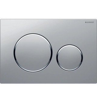 Przycisk uruchamiający Geberit Sigma20, dwudzielne spłukiwanie, chrom matowy lakierowany