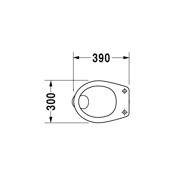 Miska WC stojąca Duravit Starck 3, 66x36cm, HygieneGlaze, biała
