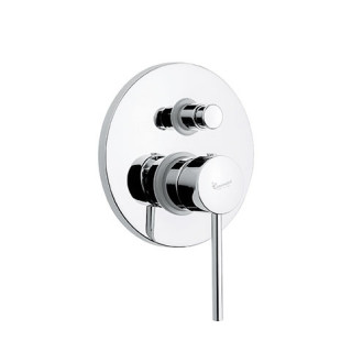 Bateria wannowo-natryskowa podtynkowa Emmevi Piper 1-odbiornik chrom- sanitbuy.pl