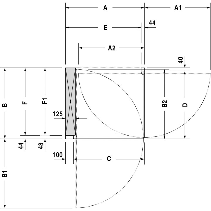 PYTAJ O RABAT ! Kabina prostokątna Radaway Arta KDJ I 100x70cm prawa szkło przejrzyste Chrome +