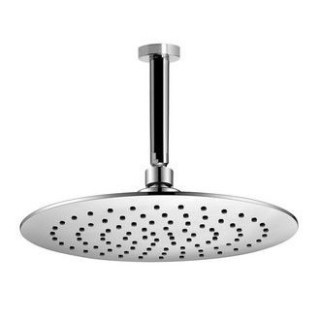 Deszczownica Ø230 mm z ramieniem sufitowym, Bruma - chrom