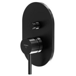 Bateria wannowa Steinberg Seria 100 podtynowa, element zewnętrzny, 2-odbiorniki - czarny mat