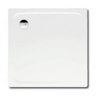 Brodzik stalowy Kaldewei Superplan 90x90x2,5cm, obniżony nośnik ze styropianu - biały