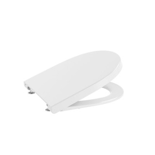 Deska WC Roca Meridian, wolnoopadająca, kompaktowa, supralit, biała