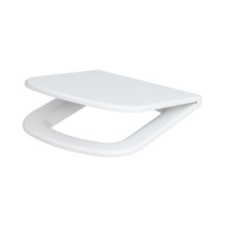 Deska WC Cersanit Colour, prostokątna, Duroplast, biała