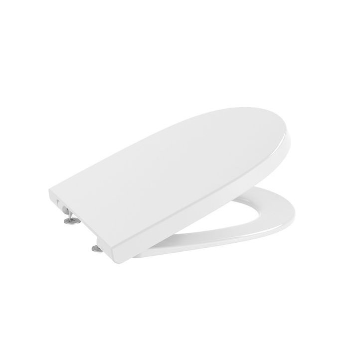 Deska WC Roca Meridian, Supralit, wolnoopadająca, łatwe wypinanie, biała