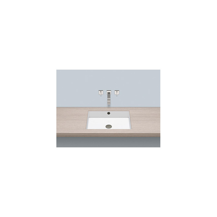 Umywalka podblatowa Alepe Metaphor ME-Series, prostokątna, 504x379mm, z przelewem, UB.ME500, biała