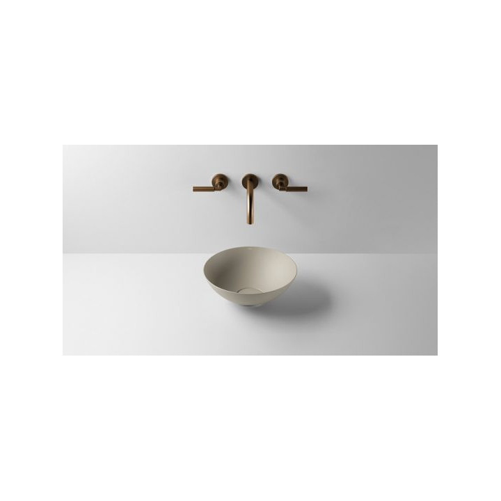 Umywalka, misa stawiana na blat Alape Stream SR-Series, prostokątna, 599x349mm, bez przelewu, SB.SR650, biała