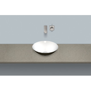 Umywalka, misa stawiana na blat Alape GS-Series, okrągła, 300mm, bez przelewu, łatwa w pielęgnacji, SB.K300.GS, biała