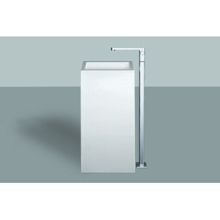 Umywalka wolnostojąca Alape Q-Series, kwadratowa, 329x329mm, bez przelewu, łatwa w pielęgnacji, WT.RX325QS, biała