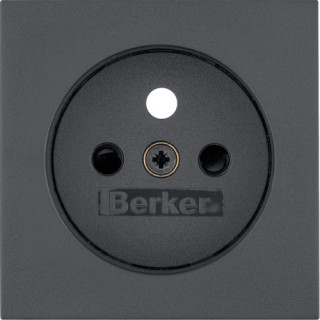 Klawisz do łączników Berker B.7, 1-krotny, antracyt mat
