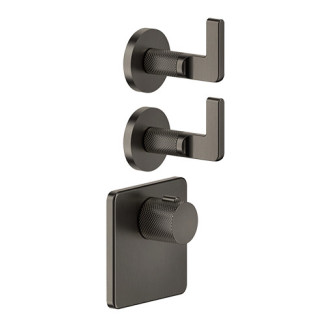 Bateria natryskowa Gessi Inciso Wellness, podtynkowa termostatyczna, 2 wyjścia wody, chrom