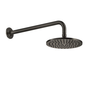 Deszczownica Gesssi Inciso, okrągła, 300mm, ramię ścienne, chrom